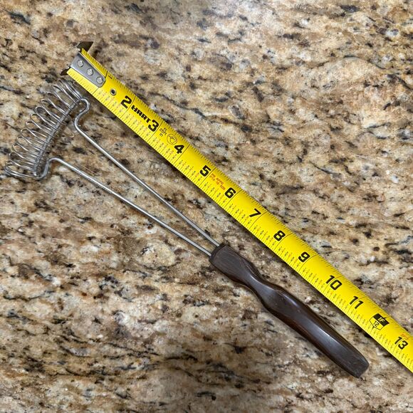 VINTAGE Cutco Mix-Stir Whisk, Stainless Steel Coil Thermo-Resin Handle, Eggs etc - Picture 10 of 10